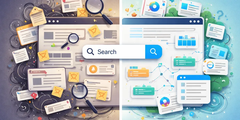 Editorial hero image for the core concept of this post. 6 rules to lock down before running a search-driven website